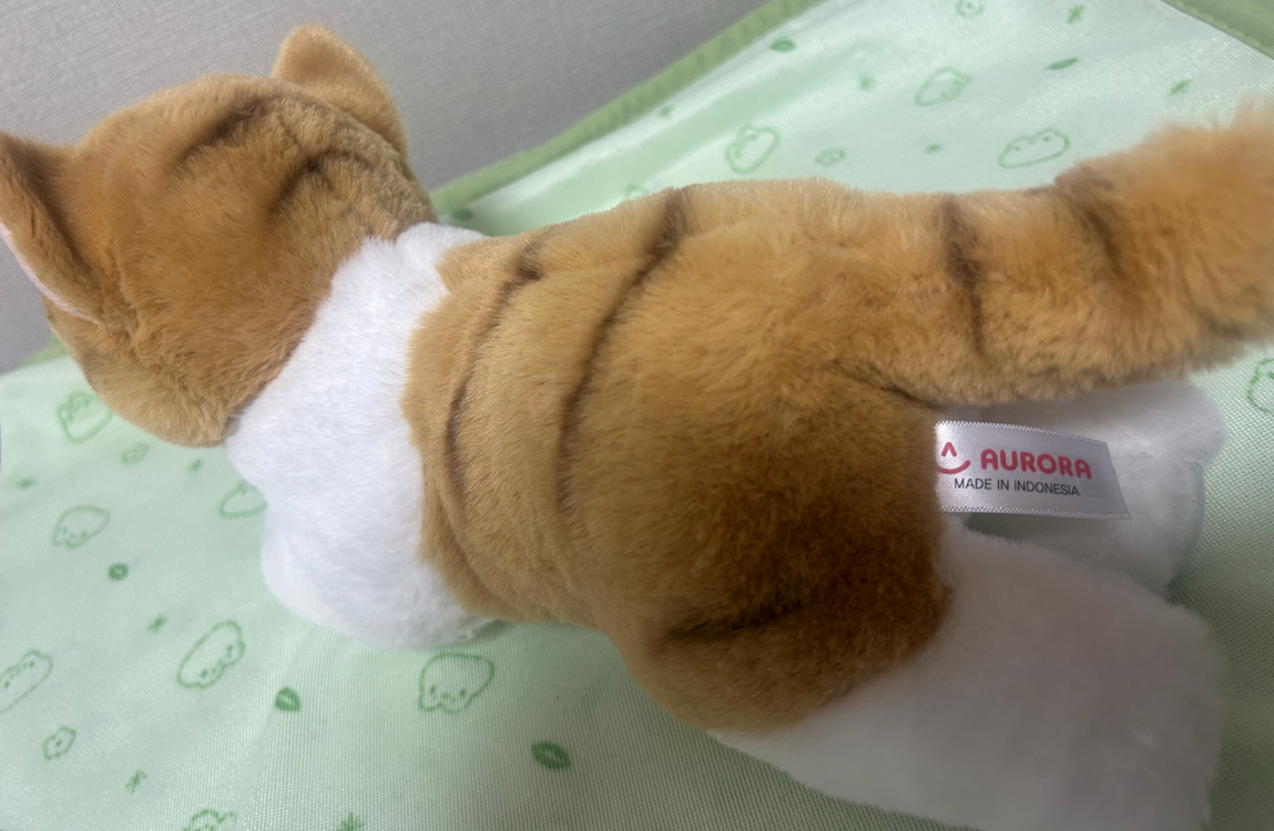 다이소 고양이 인형(오로라 시리즈) 이미지