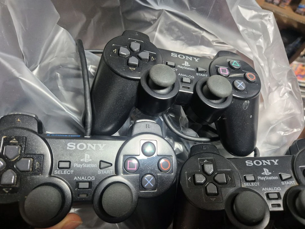 ps2 듀얼쇼크2 패드 고장난것 3개 이미지