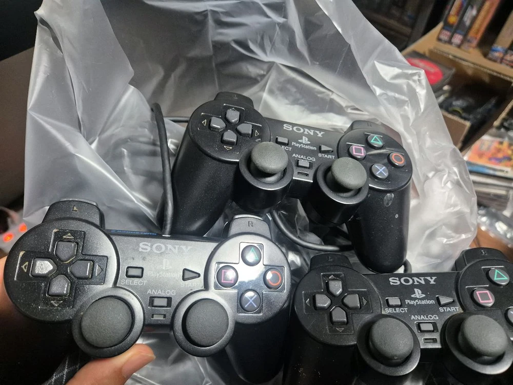 ps2 듀얼쇼크2 패드 고장난것 3개 이미지