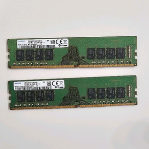 ddr4 2666 8g 삼성 메모리 2개 팝니다. 이미지