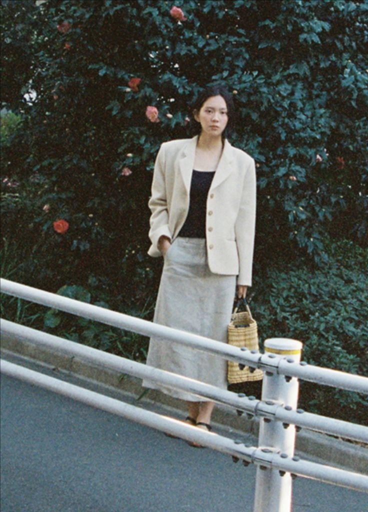 얼바닉30 안도 린넨 스커트 (블랙) 이미지