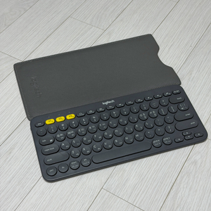 로지텍 K380 무선 키보드 차콜 그레이 이미지