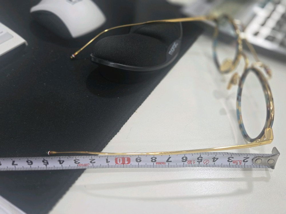 톰브라운 안경테 호야 블루라이트차단 보안렌즈 이미지