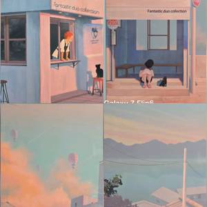판타스틱 듀오 베스트 컬렉션 part.1,2,3,4 LP 4장일괄 미개봉 이미지