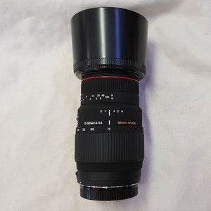 시그마 APO 70-300mm F4-5.6 DG Macro 캐논용 고구마렌즈 이미지