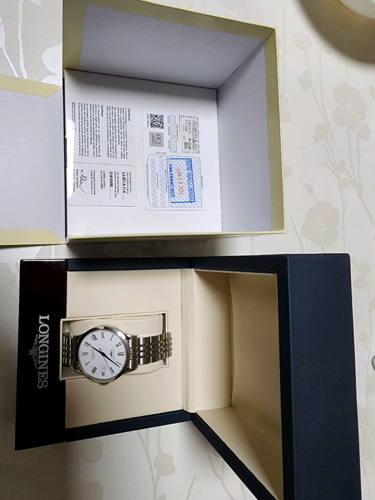 론진 레코드 40mm 이미지