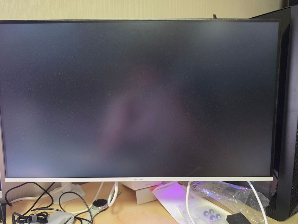 필립스 FHD 120hz 화이트 사무용~일상용 모니터 27e1n2100aw 이미지