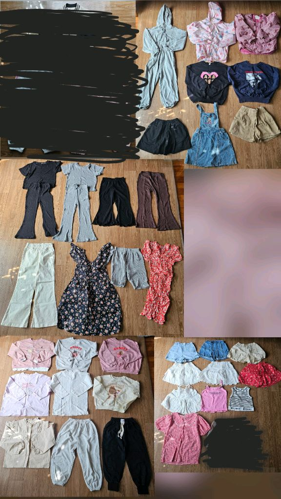 여아옷 130호봄가을여름 140호봄가을(소량) 일괄&나눔포함 이미지