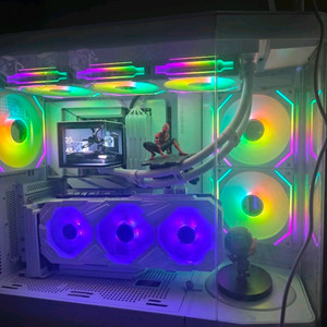 [S급] 화이트 감성 끝판왕 하이엔드 PC (7800X3D / RTX 3090 / 64GB / 3TB) 이미지