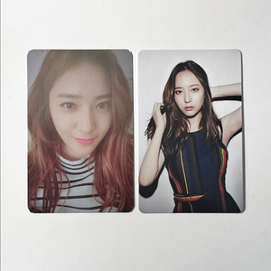 에프엑스 크리스탈 포토카드 이미지