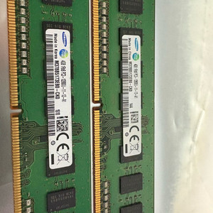 삼성 DDR3 4GB 메모리 4개 이미지