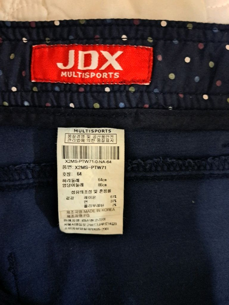 새상품급)JDX골프 여성티셔츠와바지 (파사디헤지스빈폴파리게이츠왁까스텔바작팬텀핑링스레노마르꼬끄갤러웨이왁루이까스텔) 이미지