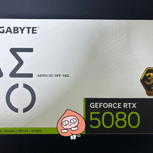 미개봉) 기가바이트 RTX 5080 AERO OC SFF 16G 이미지