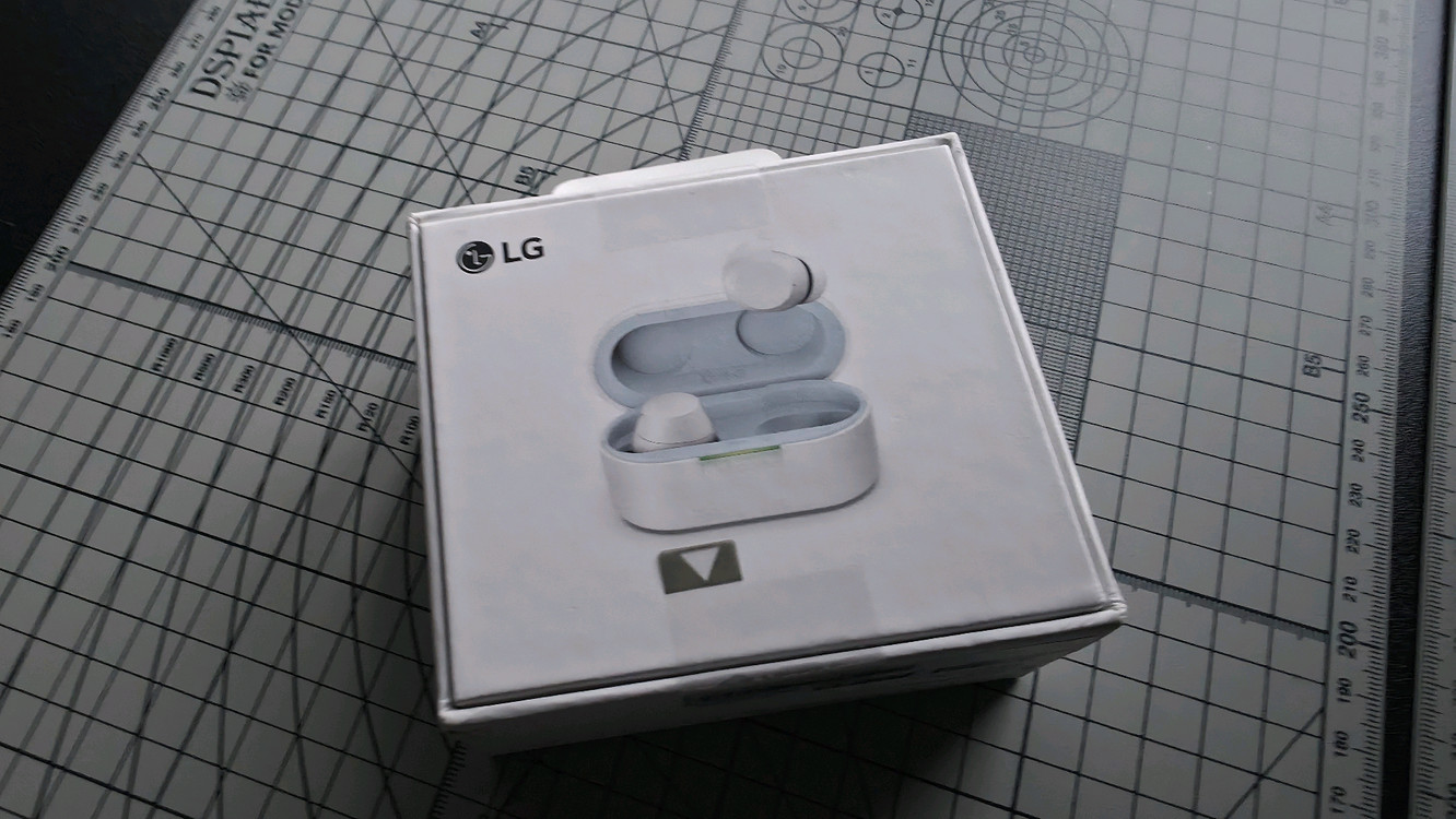 lg 엑스붐 버즈 플러스 화이트 이미지
