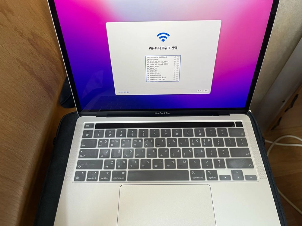 애플 맥북 프로 13인치 2022 16GB 512GB 실버 이미지