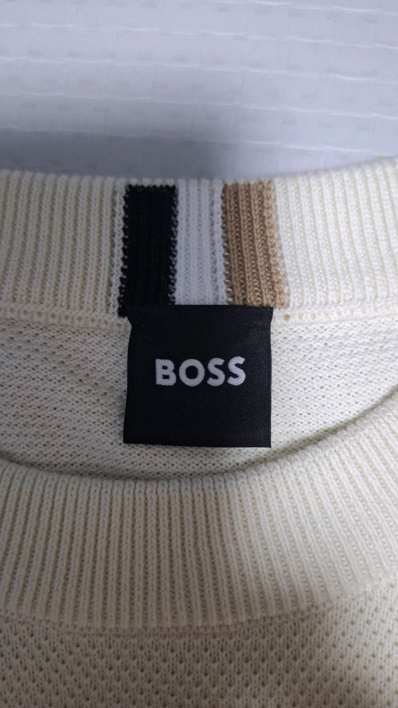 (정품 매장판) BOSS 보스 프리미엄 니트 105 22년식 이미지