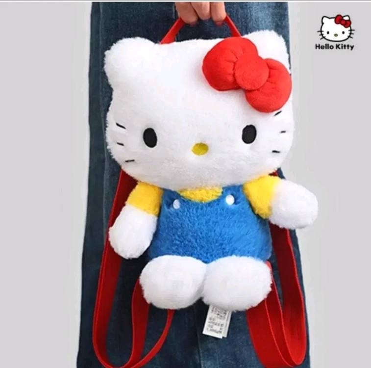 헬로키티 인형 백팩 가방 이미지