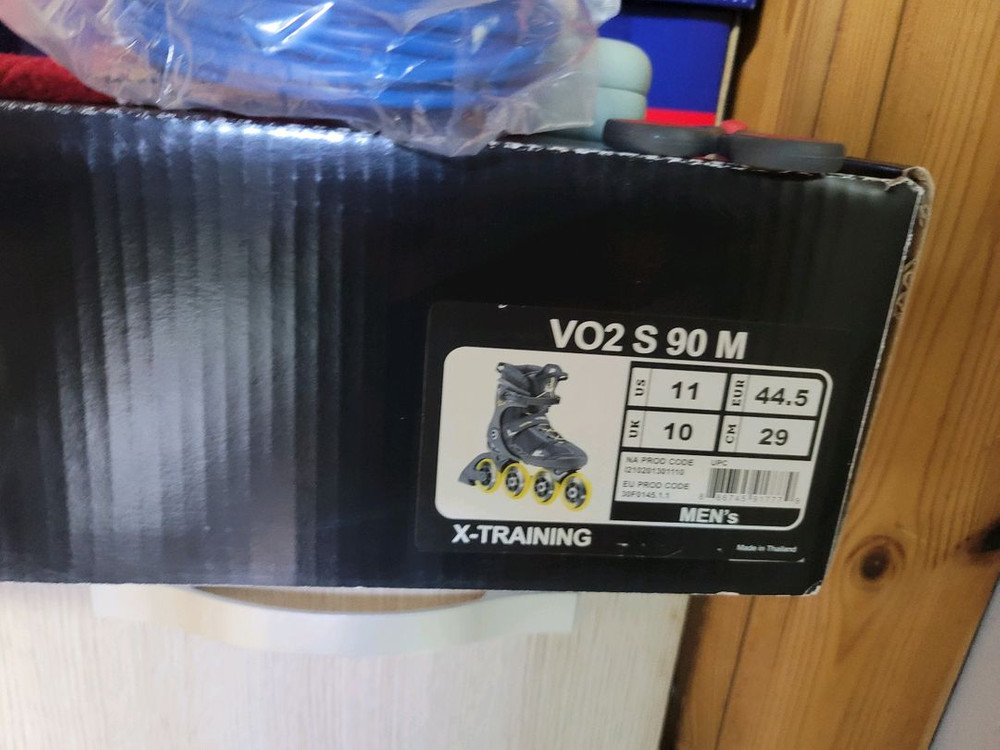 K2 VO2 S 90, 트레이닝 인라인 스케이트, 290mm 새제품 팝니다. 이미지