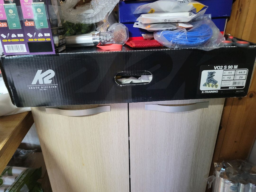 K2 VO2 S 90, 트레이닝 인라인 스케이트, 290mm 새제품 팝니다. 이미지