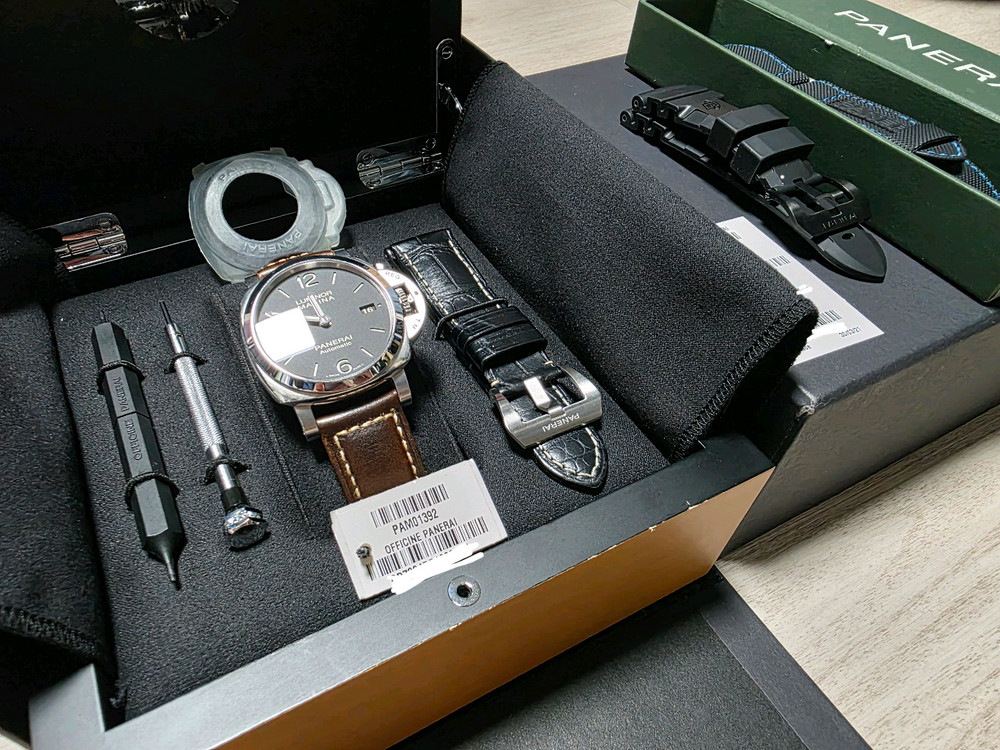 [S급/풀셋] 파네라이 PAM01392 루미노르 마리나 42mm 이미지