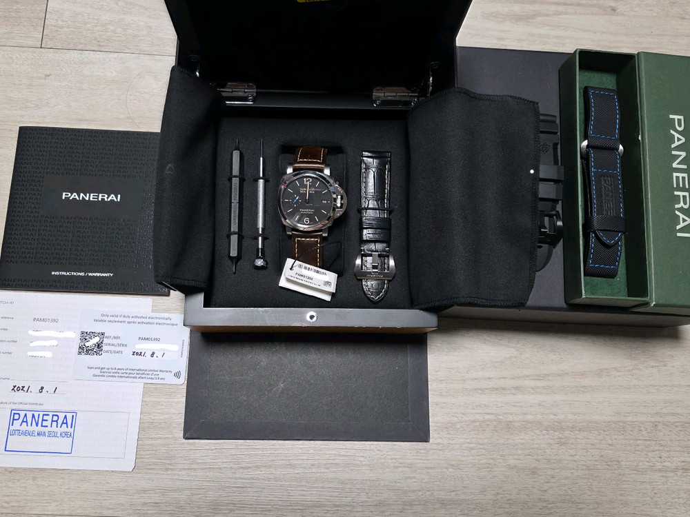 [S급/풀셋] 파네라이 PAM01392 루미노르 마리나 42mm 이미지