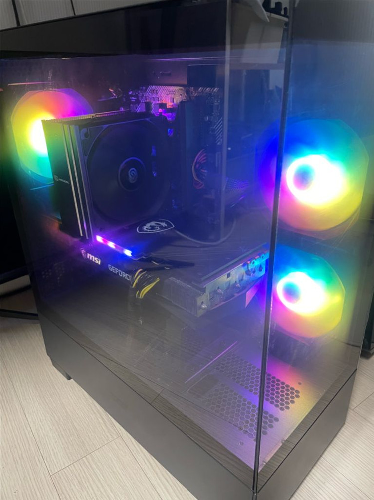 라이젠7 5700x rtx3070 고사양 컴퓨터 이미지