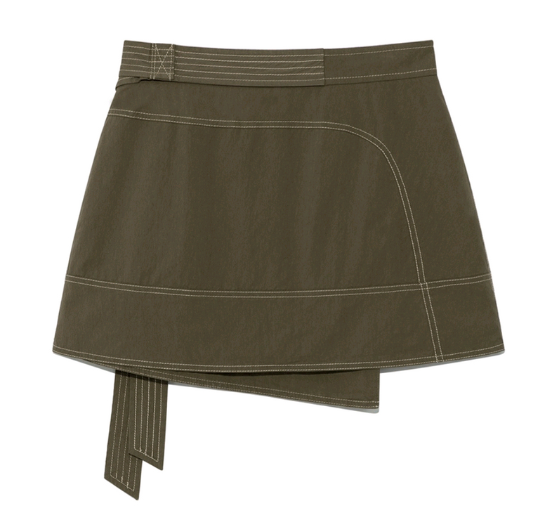 [MATIN KIM]마땡킴 STITCH POINT BELTED SKIRT 이미지