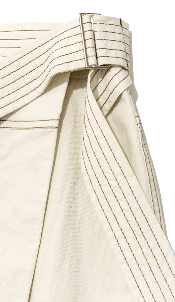 [MATIN KIM]마땡킴 STITCH POINT BELTED SKIRT 이미지