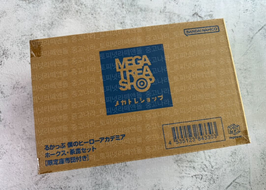 메가하우스 룩업 피규어 - 나의 히어로 아카데미아 호크스 & 다비 룩업 세트 (방석특전포함) 이미지