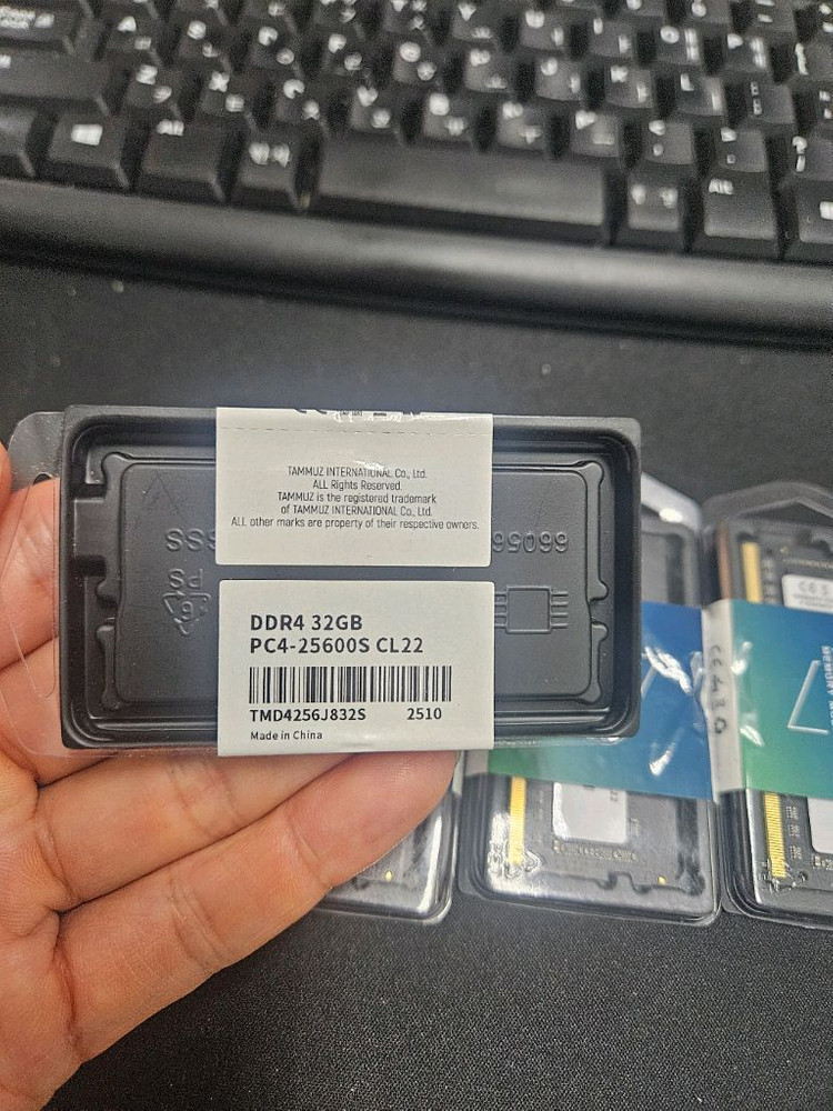 타무즈 노트북메모리 DDR4-3200 CL22 32GB 이미지