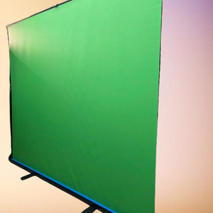 이동식 포터블 대형 크로마키 그린 스크린 245x210cm 원터치 이미지