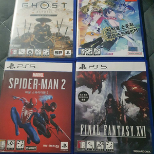 PS5 게임 타이틀 4종 판매합니다 이미지