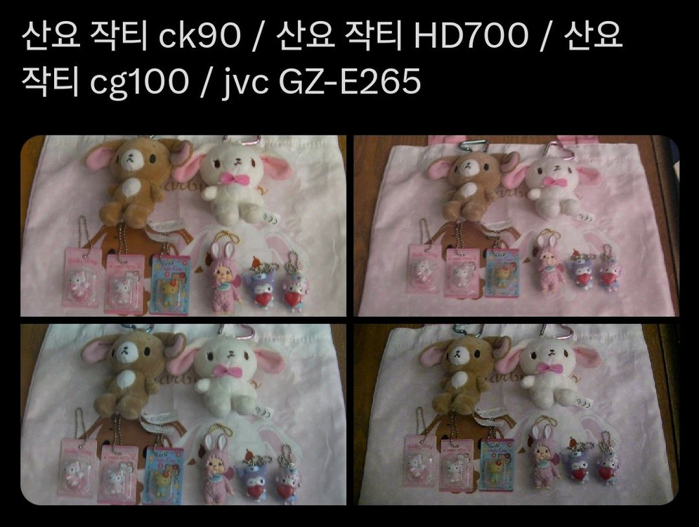 산요 작티 HD700 레드골드 핸디캠 디카 이미지