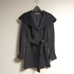 막스마라 스튜디오 max mara 울 후드 코트 us4 , it 38 사이즈 이미지
