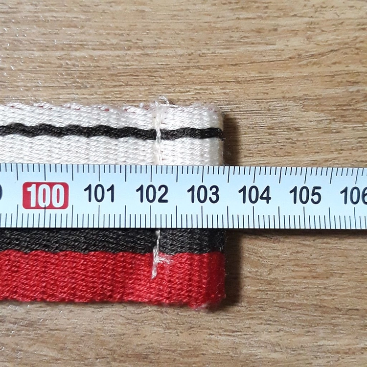 홀리스터 패브릭 벨트 스트라이프 면 벨트 천벨트 끈 벨트 Y2K 악세사리 남녀공용 이미지