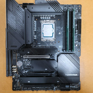 i9 13900K,삼성 DDR5 32GB 2개 64GB, MSI Z690 토마호크 보드셋 판매합니다 이미지
