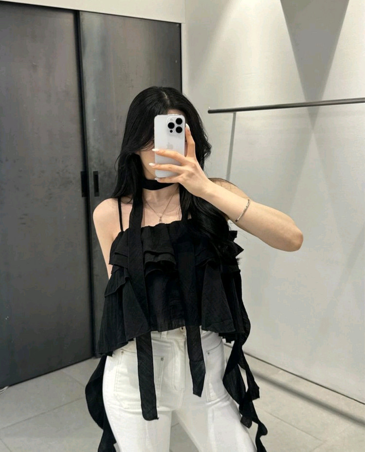 골반 패드 뽕 부츠컷 화이트 진 화이트 데님 M. 롱 흰청바지 화이트진 이미지
