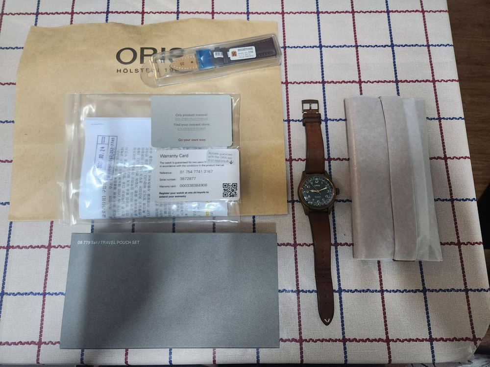 오리스 빅크라운 포인터데이트 80주년 브론즈 40mm 이미지