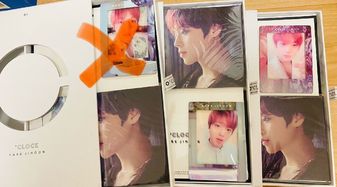 박지훈 첫 솔로앨범 포토카드 엽서 세트 이미지