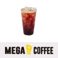 메가커피 아메리카노 ice 2장 이미지