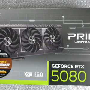 ASUS PRIME 프라임 지포스 RTX 5080 D7 16GB 이미지