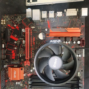 라이젠3 2200G+ASUS EX A320M GAMING 세트 이미지