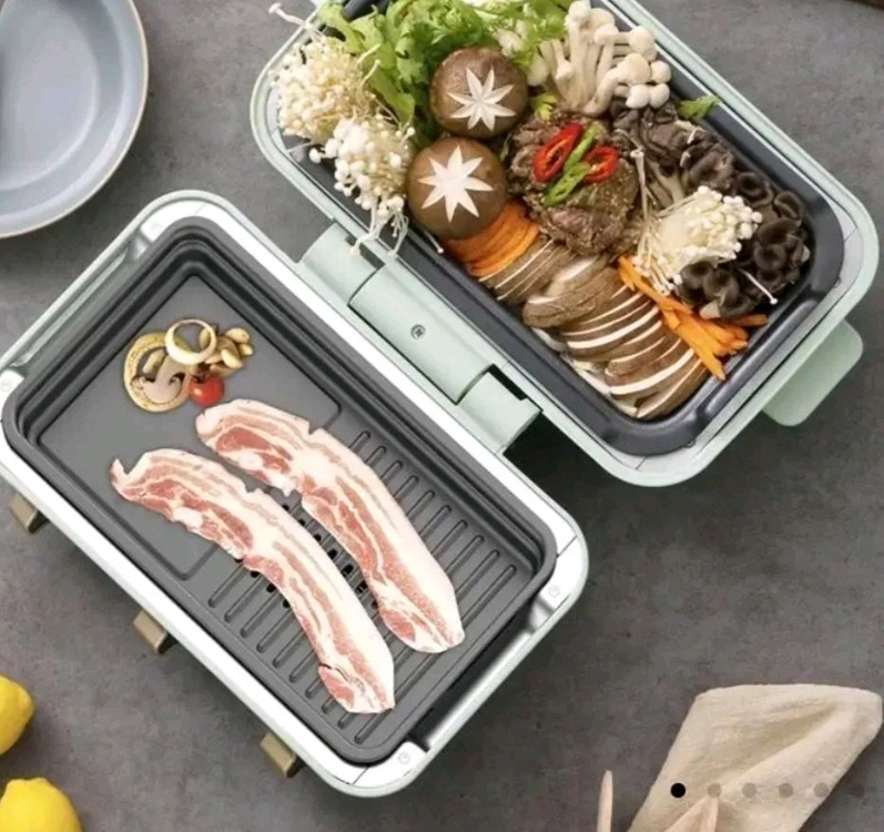 발릴라 트윈 오븐 & 팟 오븐 2L전골 그릴 구이 이미지