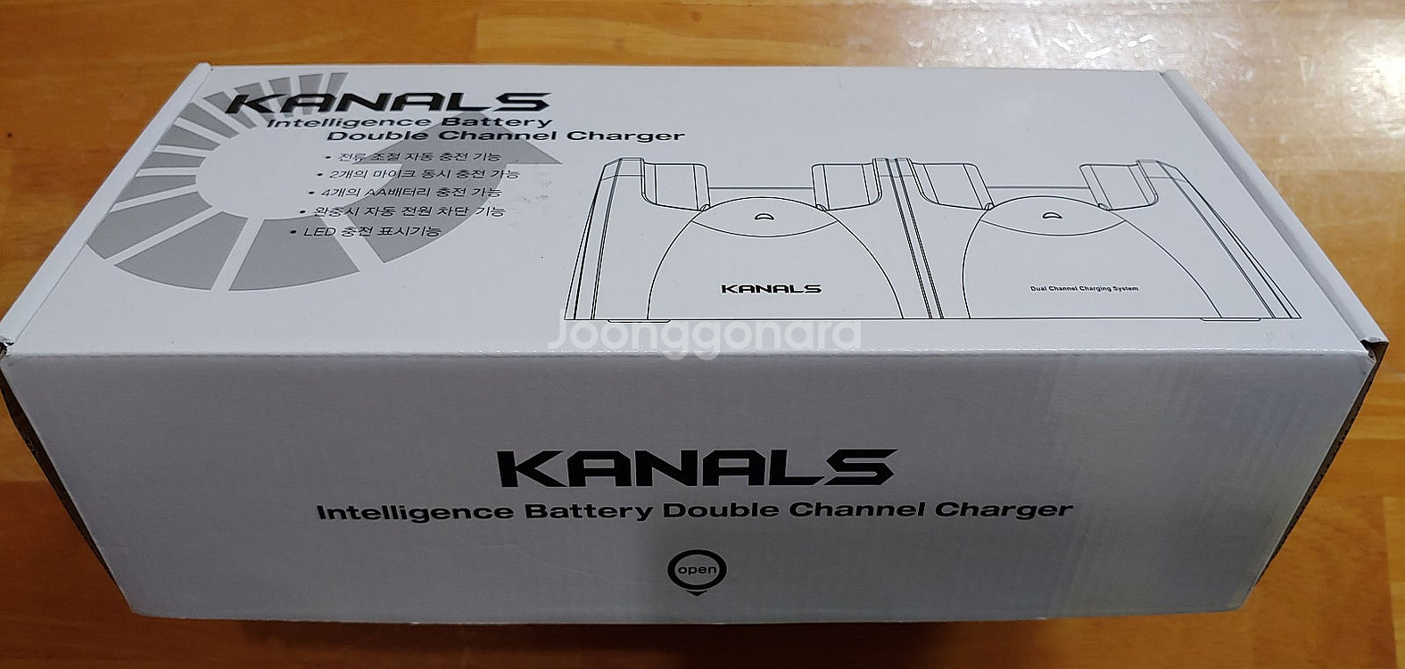 KANLS 인지티브 배터리 듀얼 채널 충전기 이미지