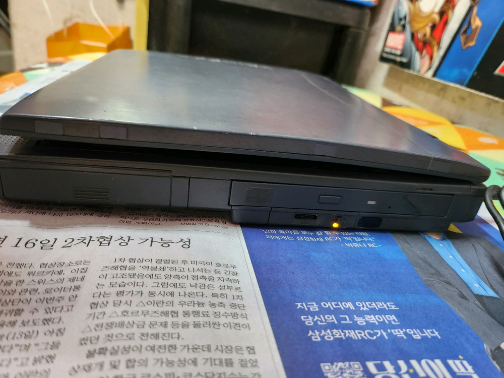 옛날 도시바 세틀라이트 1860 노트북/부품용 이미지
