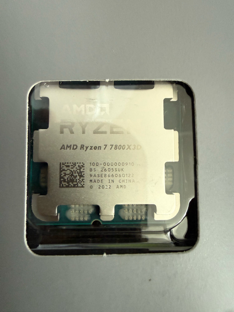 라이젠 7800x3d 미개봉 신제품 이미지