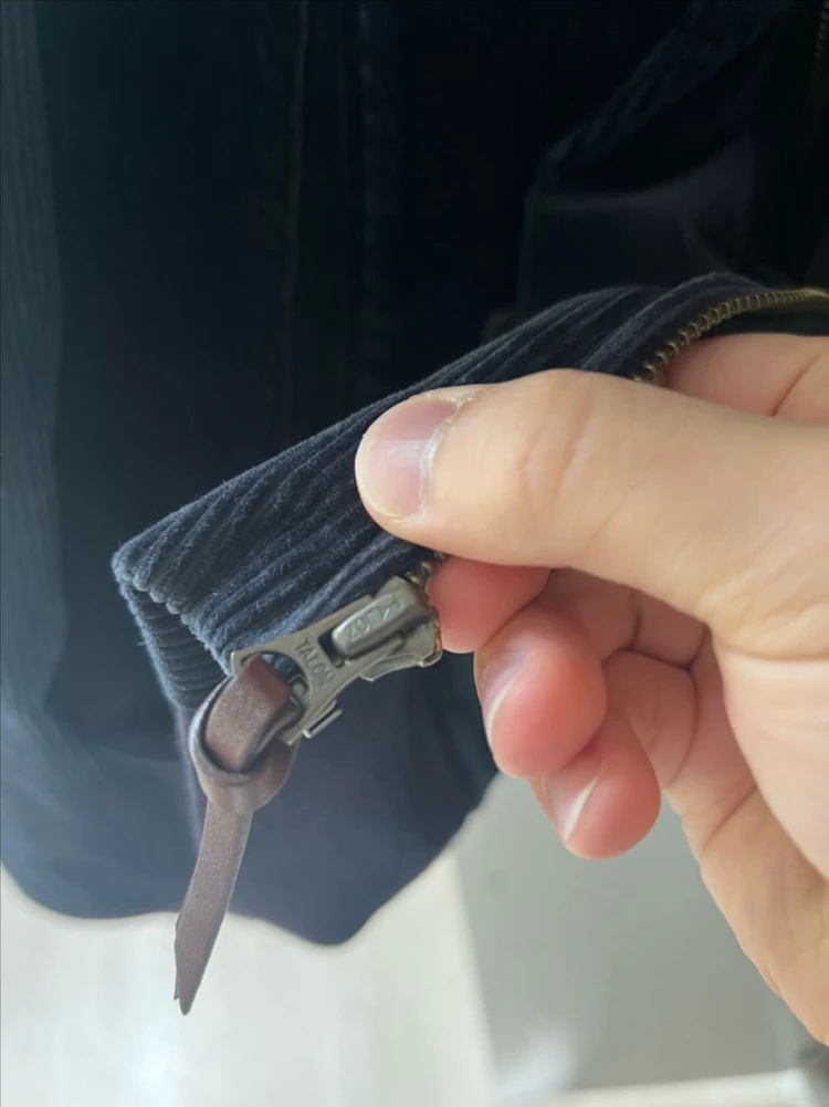 폴로 랄프로렌 네이비 코듀로이 바라쿠다 자켓M(QR정품) 이미지
