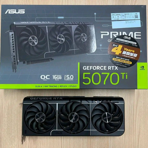 ASUS GeForce RTX 5070 Ti 16GB PCIe 5.0 OC edition 그래픽카드 이미지