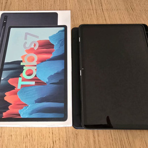 갤럭시탭 s7 128GB WiFi + S펜 풀박스 이미지