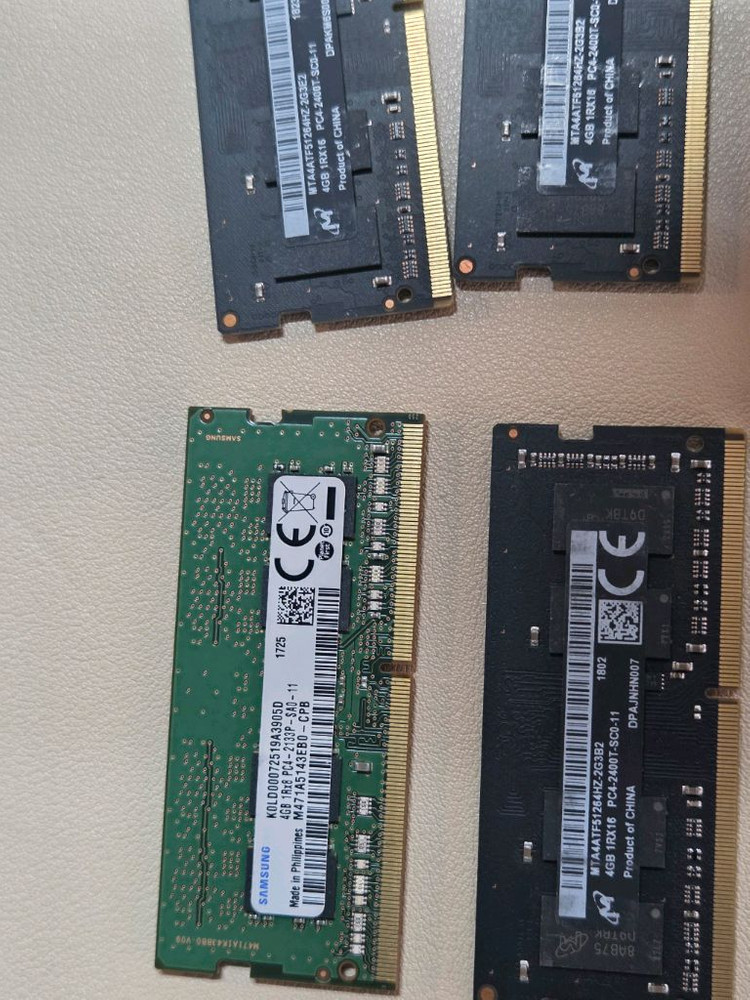 노트북용 DDR4 램 (16G / 8G / 4G) 정리합니다 이미지
